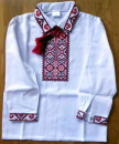 CX098_01 Ukrainisches besticktes Jungenhemd Gr. 98