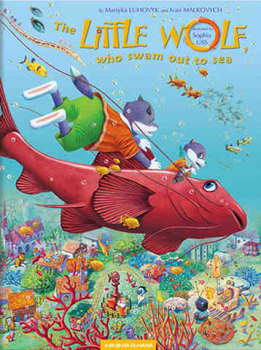 The Little Wolf, who swam out into the Sea - Engl
